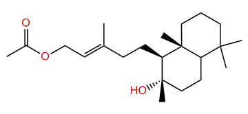 (E)-Labd-13-en-8alpha-ol-15-yl acetate